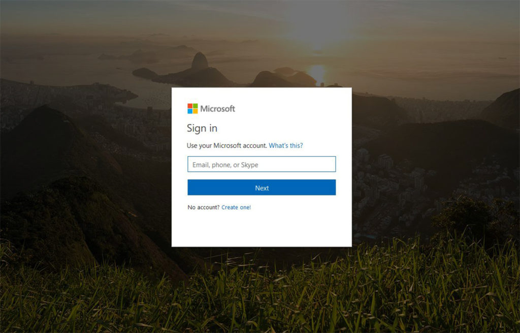 microsoft edge login information