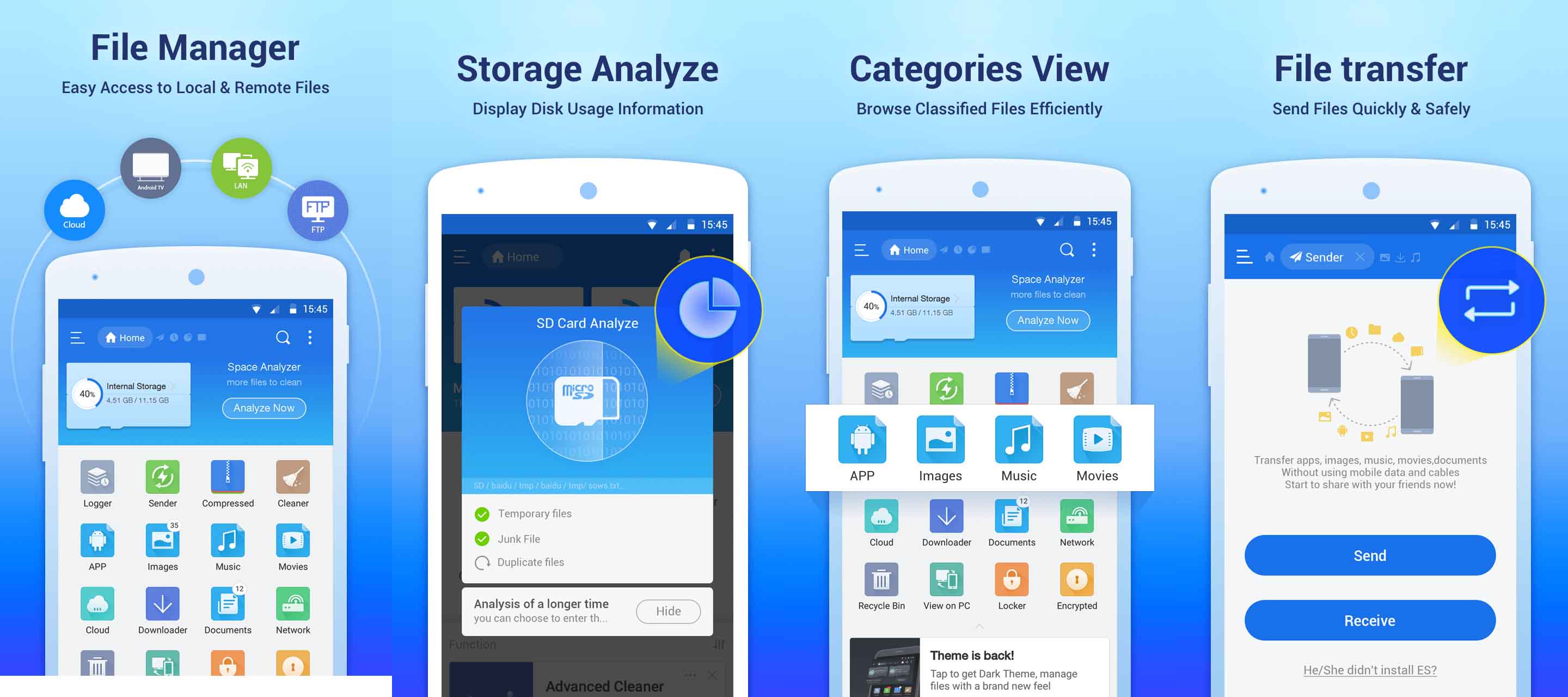 5 Best File manager apps for Android alternatives of ES File Explorer