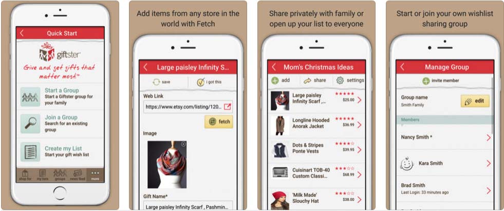 giftster-app-screenshot