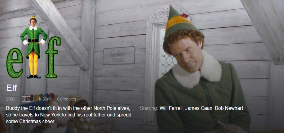 How to watch Elf Movie Online free - TheTechMirror.com