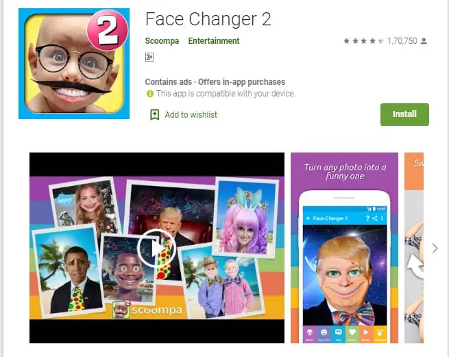 Face Changer 2 - Best Aging App
