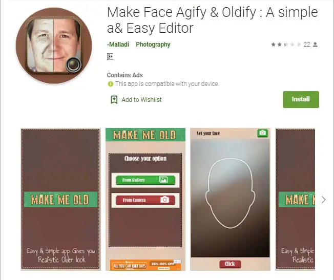 Oldify - Photo Age Enhancer