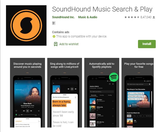 soundhound for computer