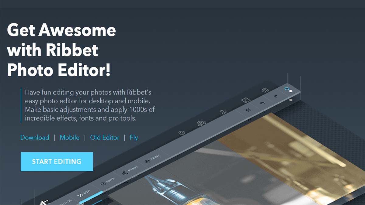Ribbet-photo-editor