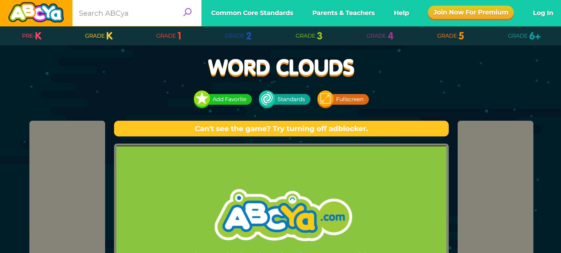 ABCYA Word Cloud wordle alternative