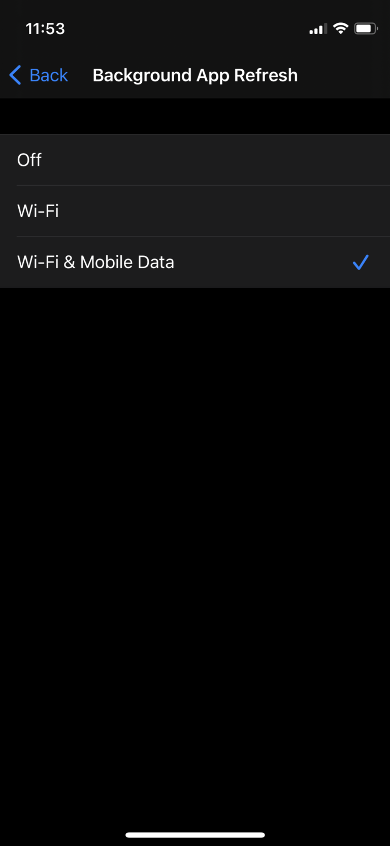 What is meaning of Background App Refresh and How it Works on iOS
