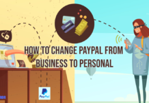 Change PayPal from Business to Personal