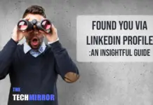 Found You via LinkedIn Profile