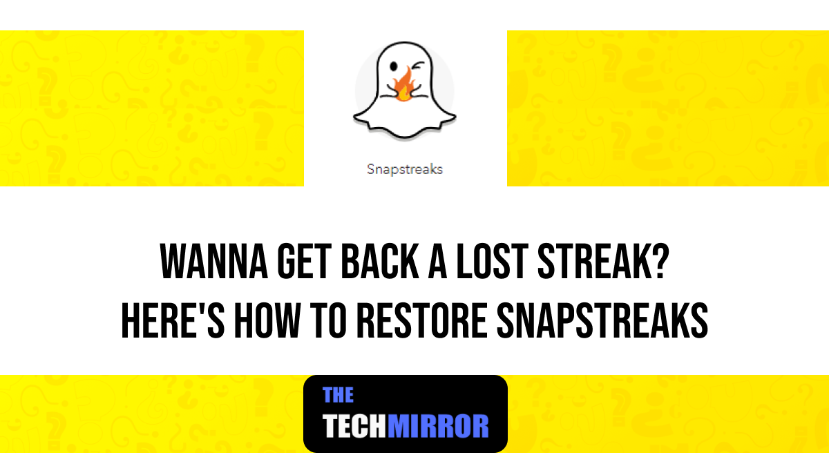 Restore Snap Streak