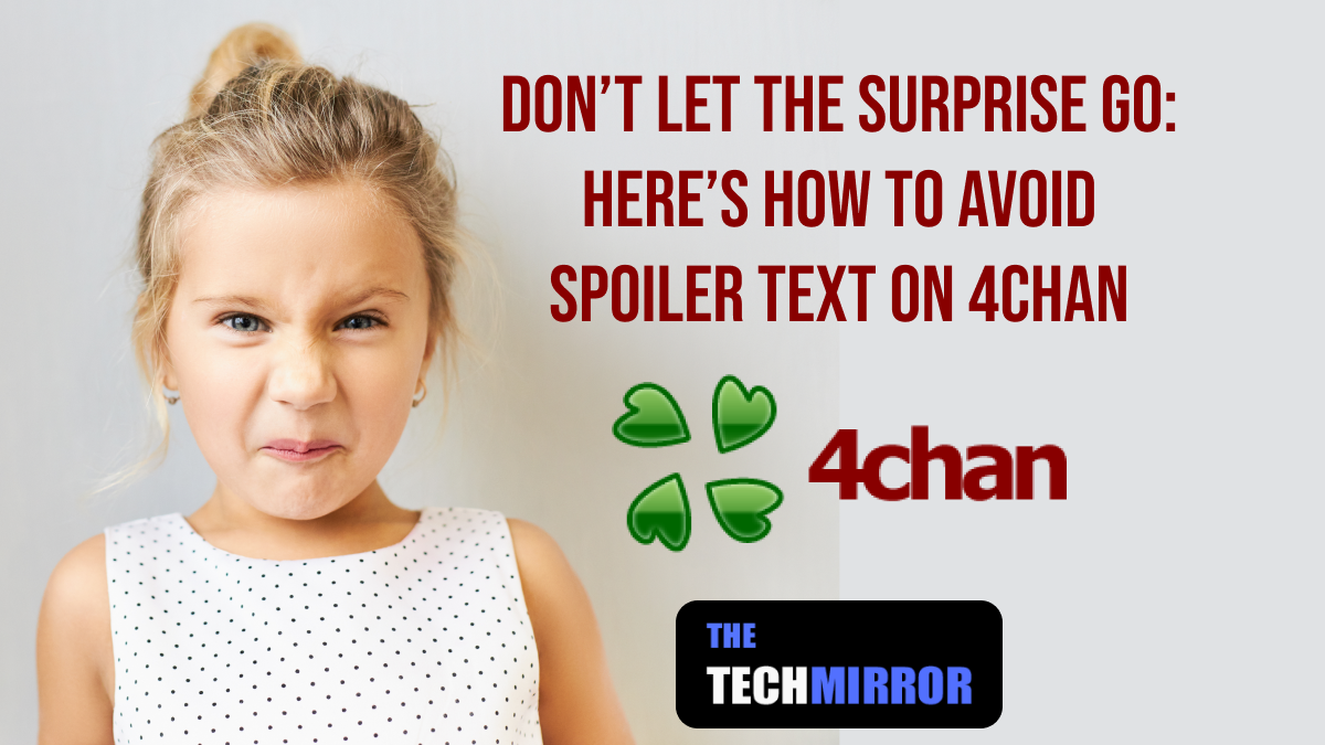 Spoiler Text 4Chan