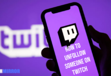 Unfollow Someone on Twitch