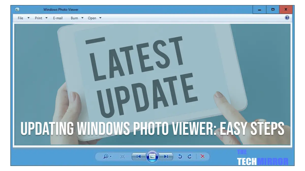 Updating Windows Photo Viewer
