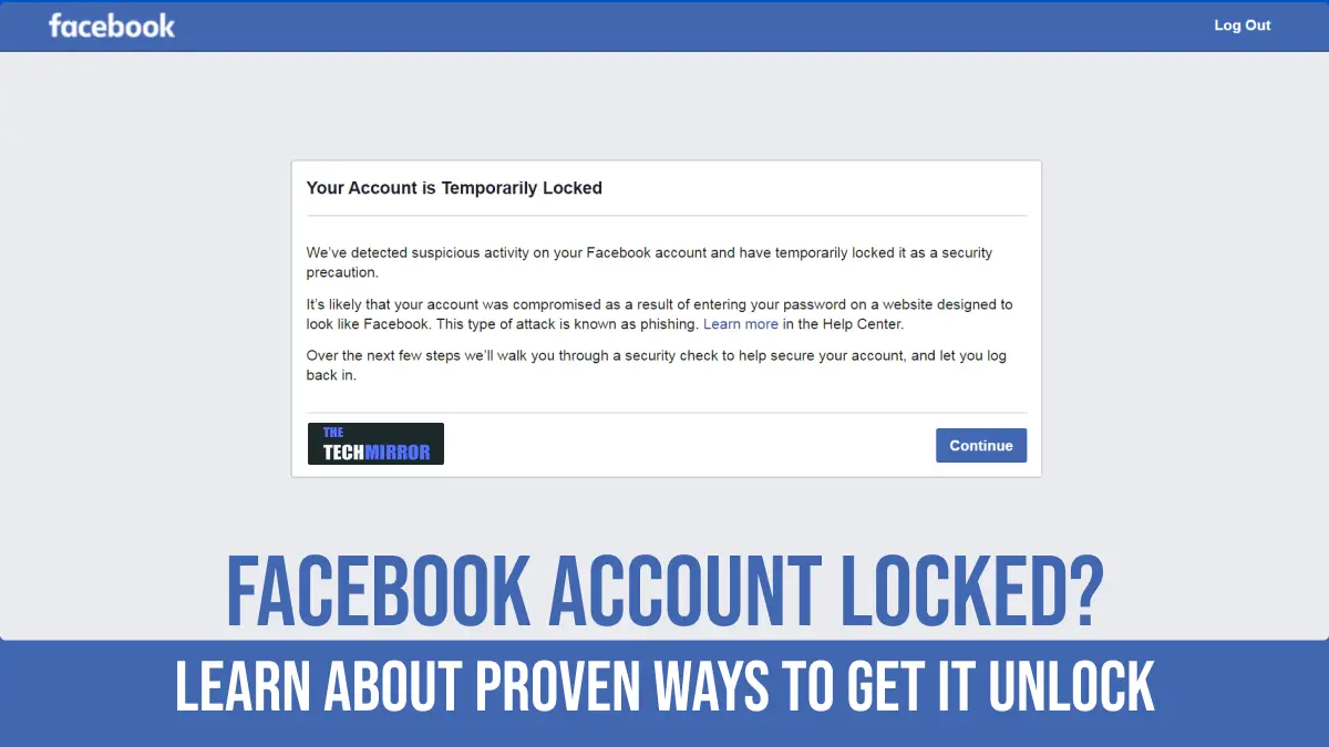 Facebook Account Locked
