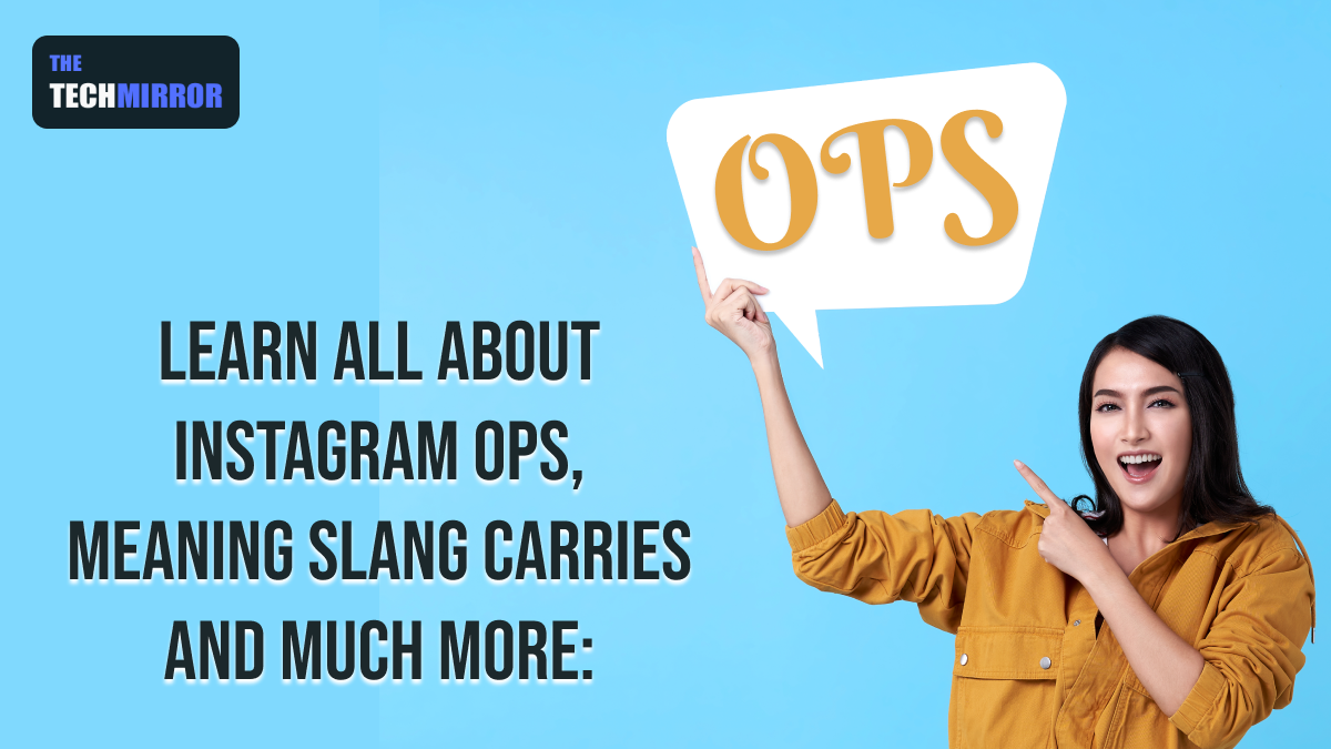 Ops Meaning Slang