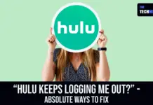 Hulu keeps logging me out