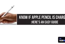 Know if Apple Pencil is Charging