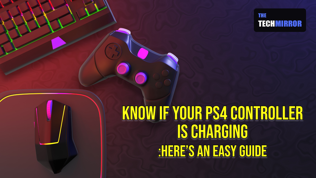 Know if your PS4 Controller is Charging