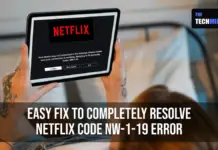 Netflix Code NW-1-19