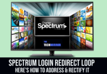 Spectrum Login Redirect Loop