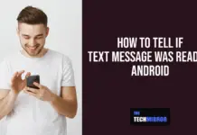 Text Message was read Android