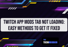 Twitch App Mods Tab Not Loading