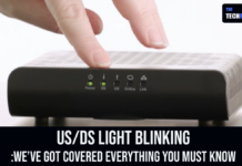 US DS Light Blinking