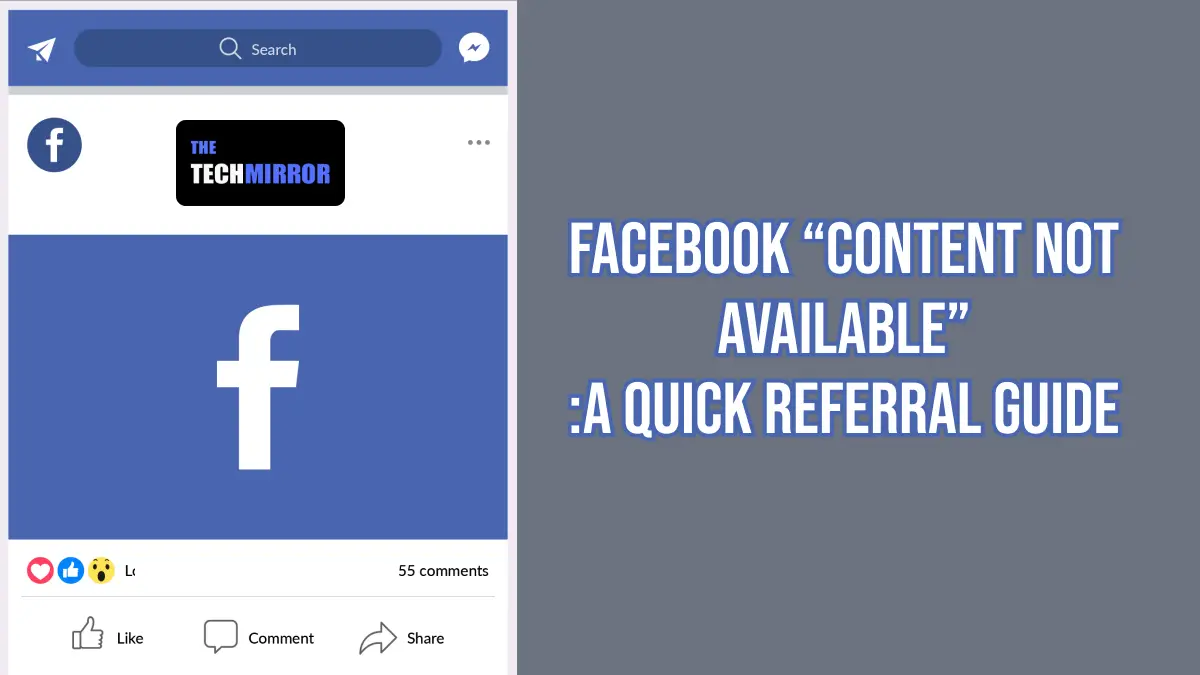 Facebook Content not Available