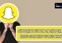 Subscribe Button on Snapchat
