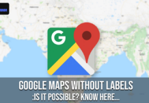 Google Maps without Labels