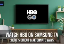 HBO on Samsung TV