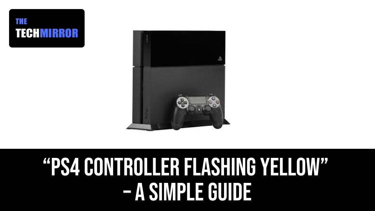 PS4 Controller Flashing Yellow