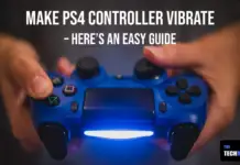 make PS4 controller vibrate