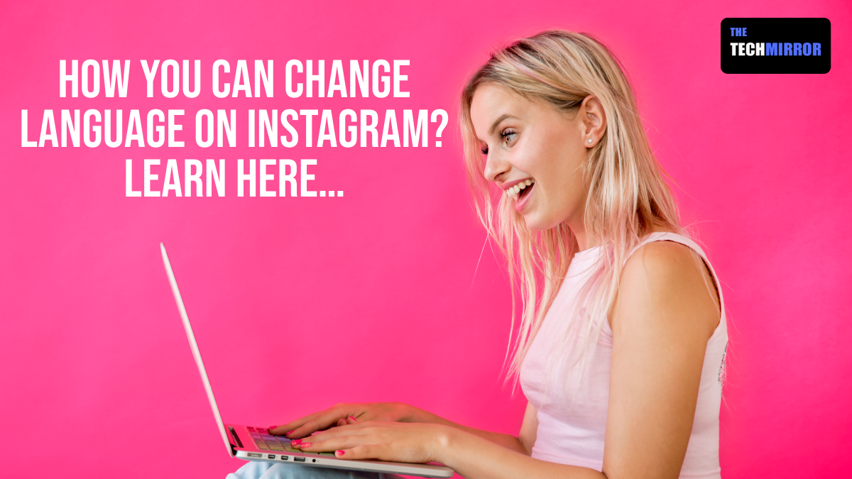 how to change language on Instagram