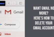 How to Delete your Gmail account