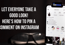 How to pin a comment on Instagram