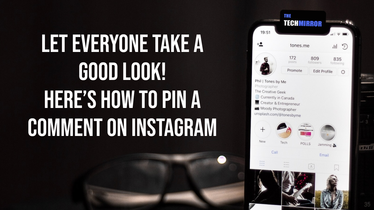 How to pin a comment on Instagram