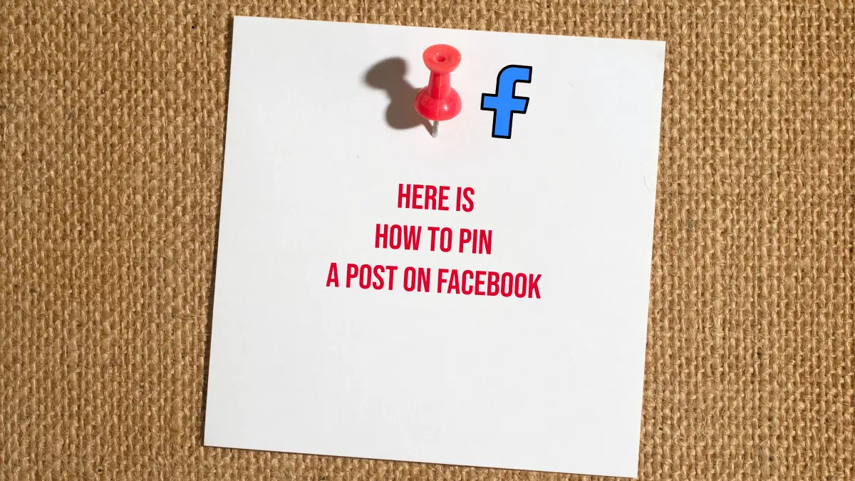 how to pin a post on facebook