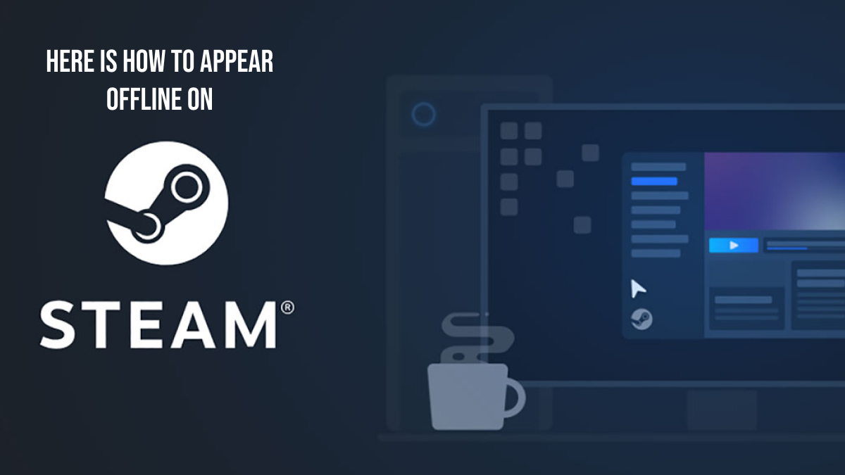 how to appear offline on steam