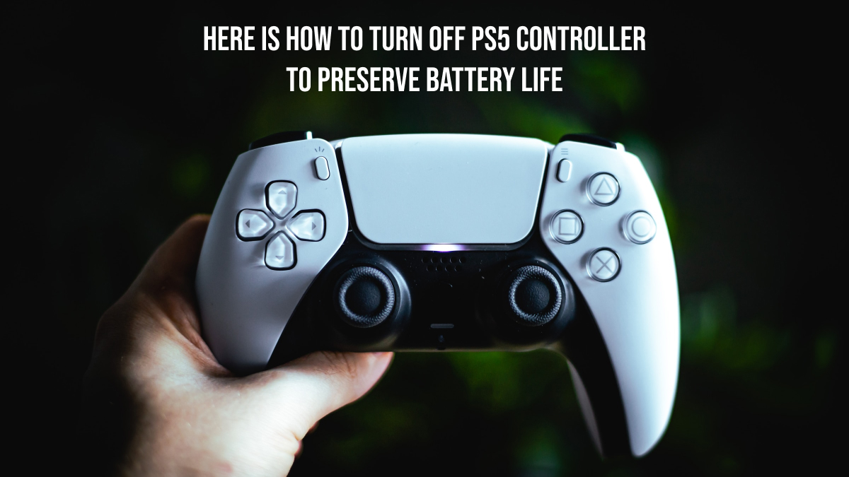 how to turn off ps5 controller