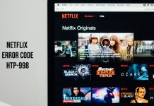 Netflix Error Code HTP-998