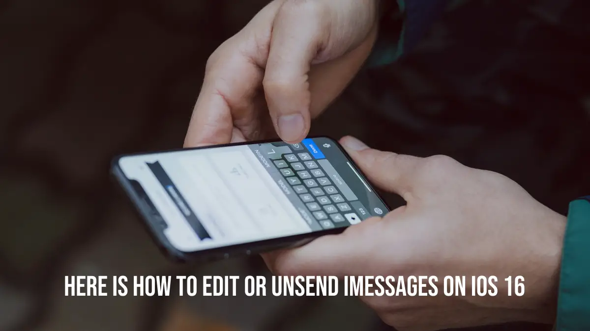 how to edit or unsend imessages