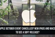 apple october event cancelled