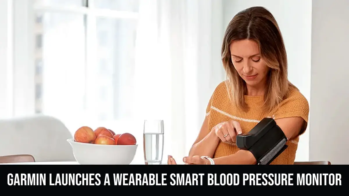garmin index bpm smart blood pressure monitor