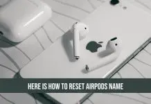 How to Reset AirPods Name