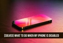 What to Do When My iPhone is Disabled