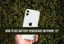 How To See Battery Percentage On iPhone 12