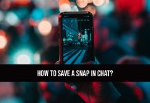 How to Save a Snap in Chat