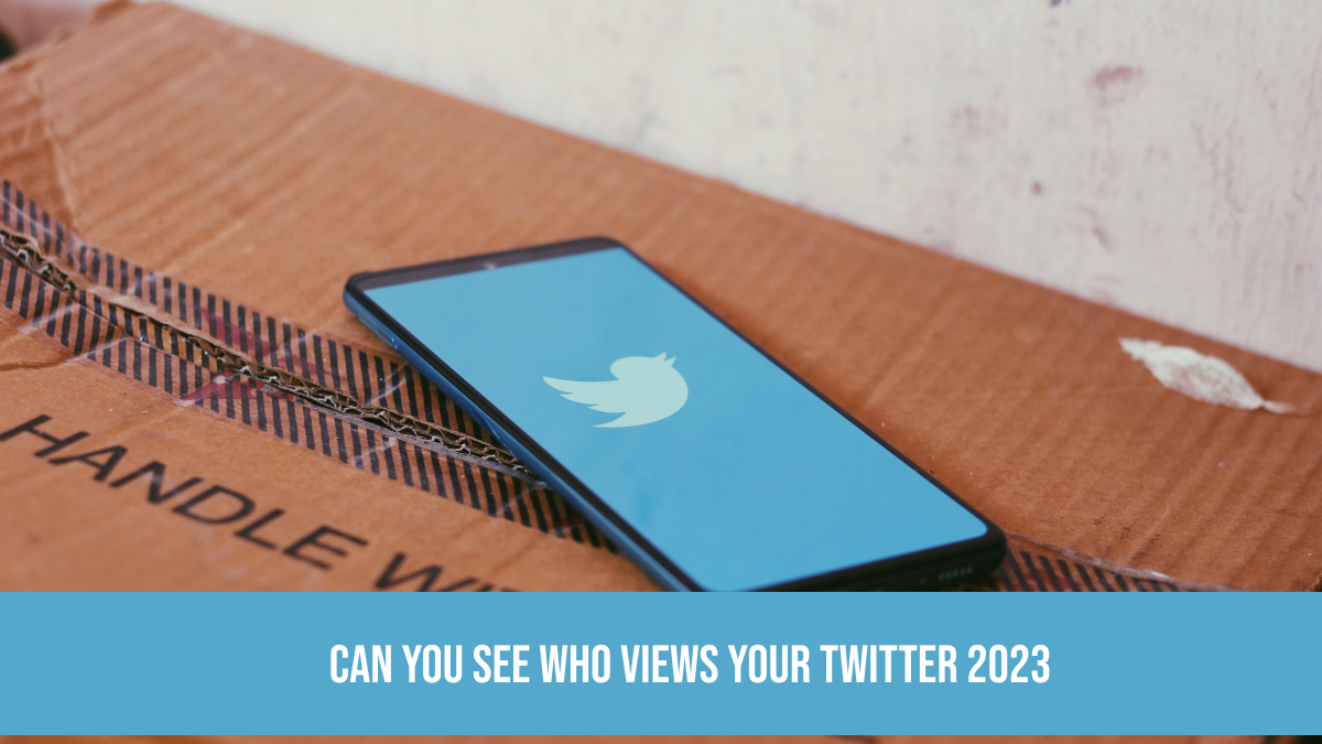 Can You See Who Views Your Twitter 2023