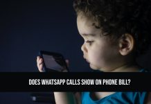 Does WhatsApp Calls Show on Phone Bill