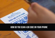 how do you scan a qr code on your iphone